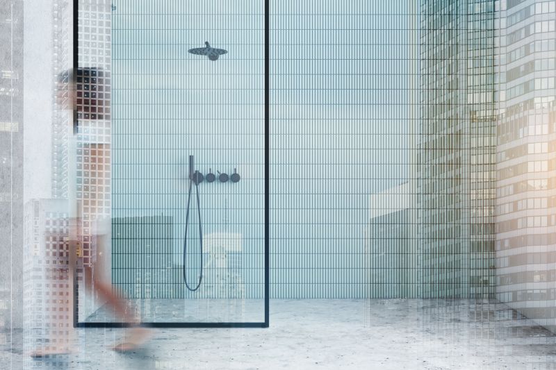Large Format Tile Shower